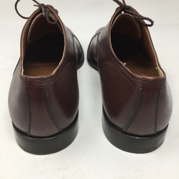 Ermenegildo Zenga Brown Leather Lace Up Shoes 10 main image 7
